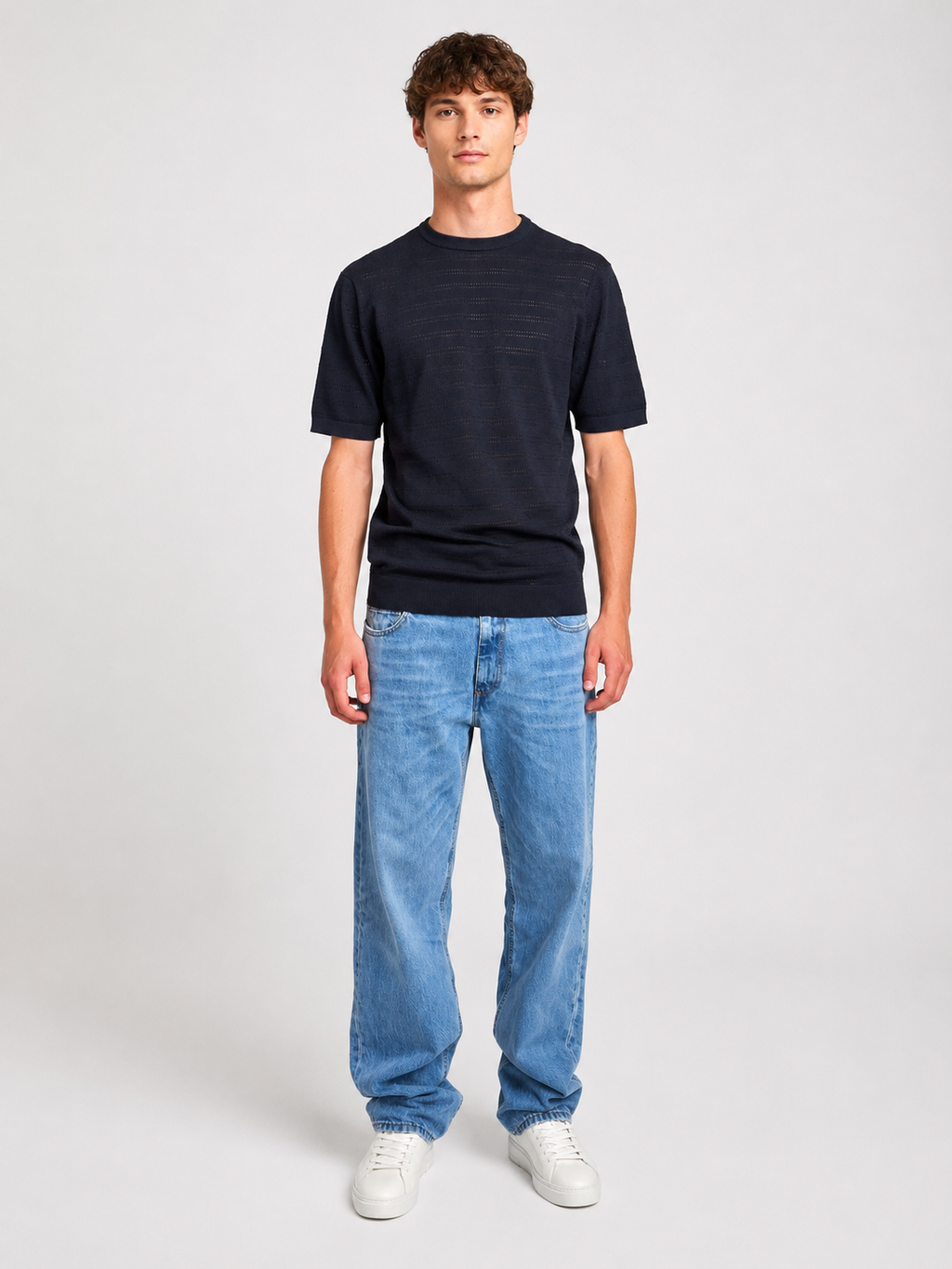 Jeans baggy chiaro