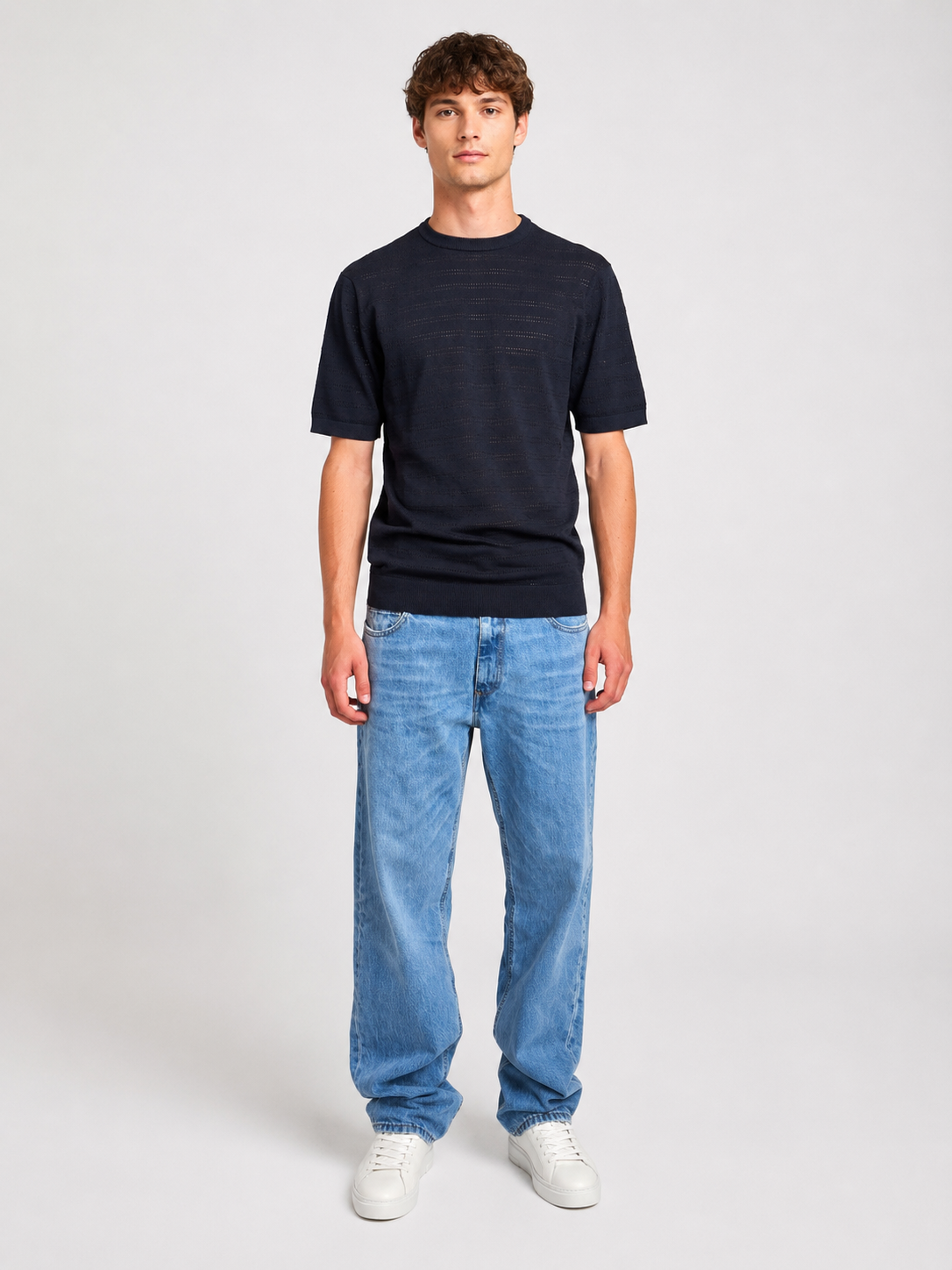 Jeans baggy chiaro