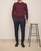 OUTFIT: SEINSE MAGLIA GIROCOLLO MI3056SS & DOPPIAVVI CHINO TENNESSE SLIM LUCIO1