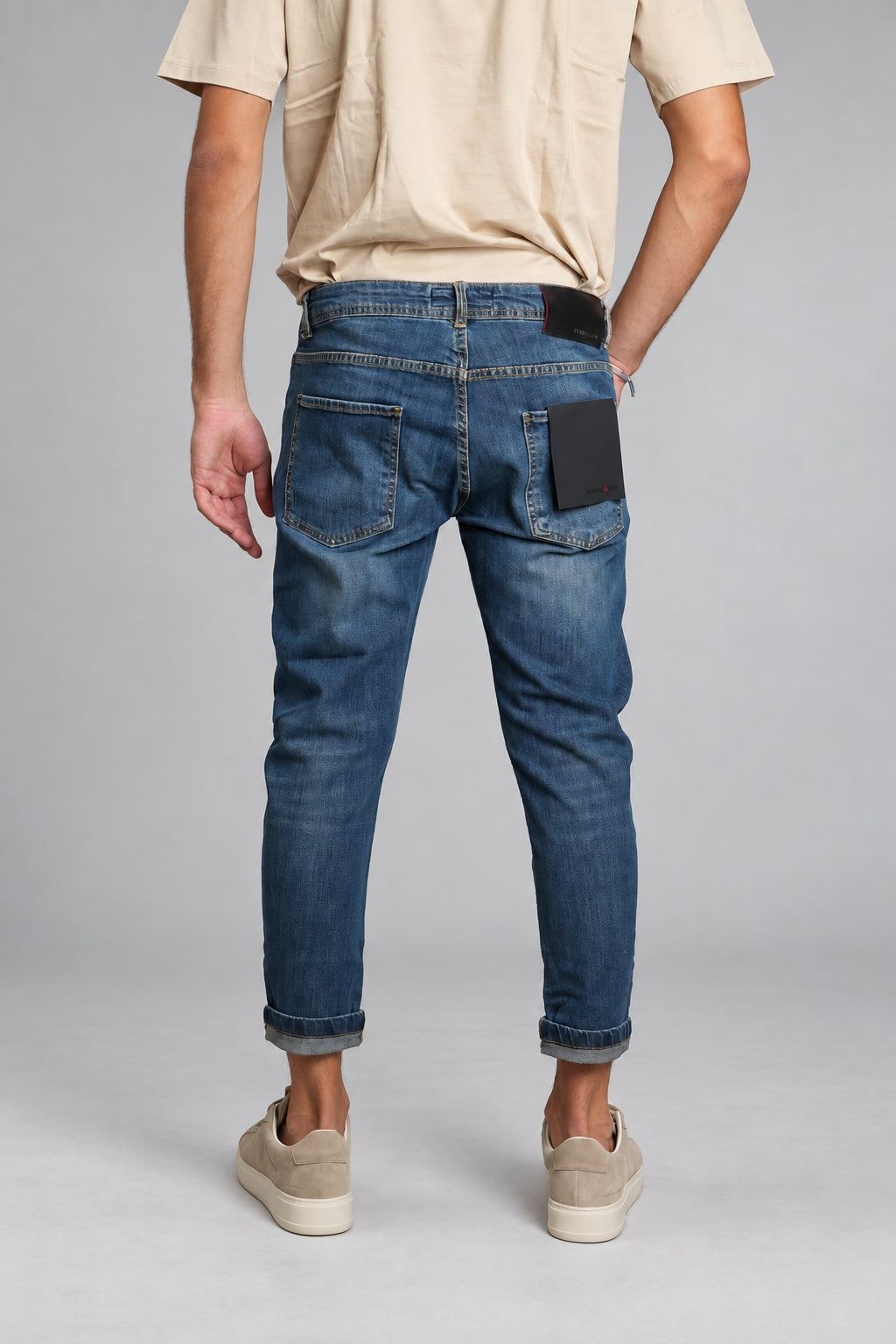 JEANS SKINNY DENIM STONE - PATRICK E SON
