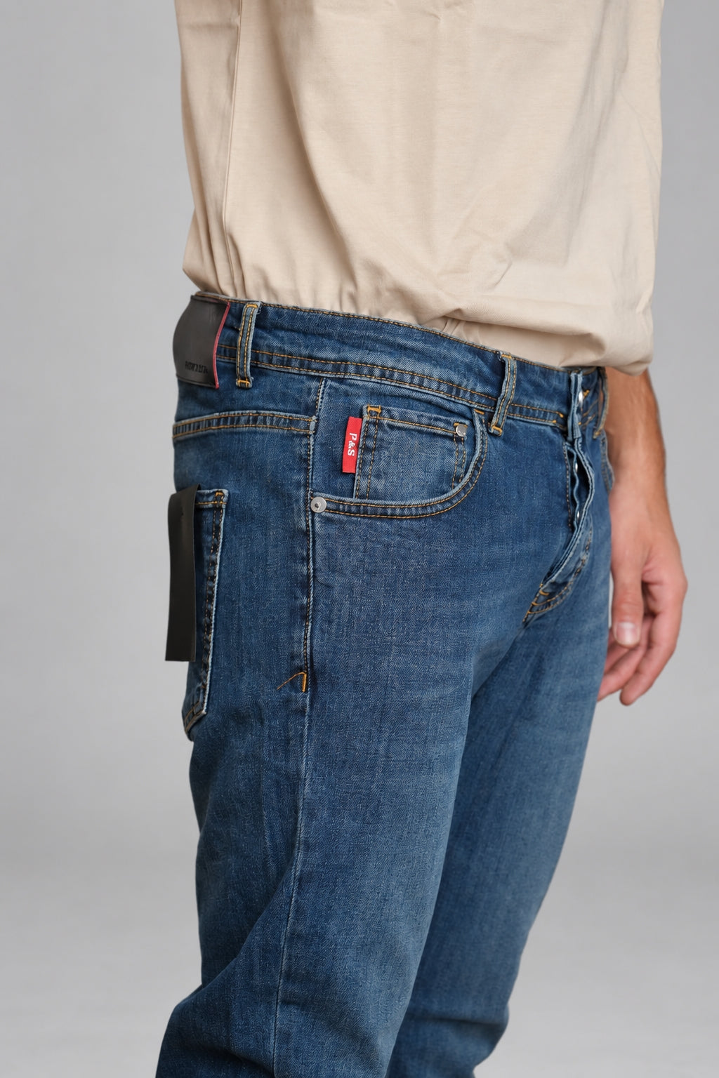 JEANS SKINNY DENIM STONE - PATRICK E SON