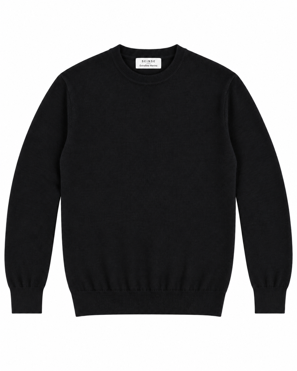GIROCOLLO M/L NERO - SEINSE