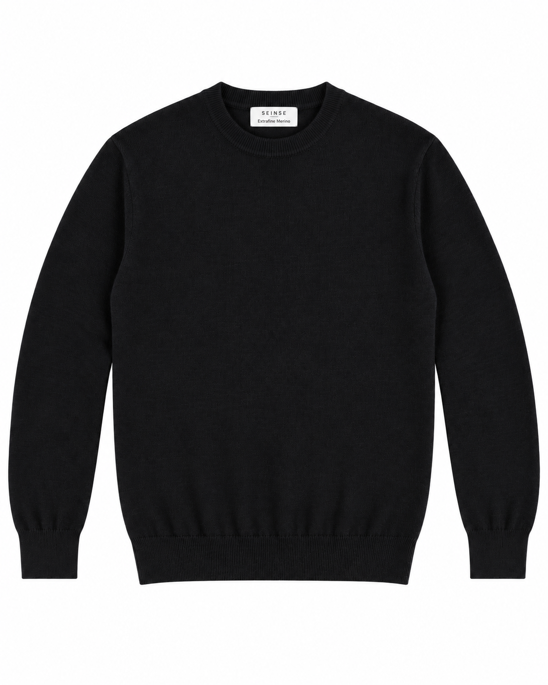 GIROCOLLO M/L NERO - SEINSE