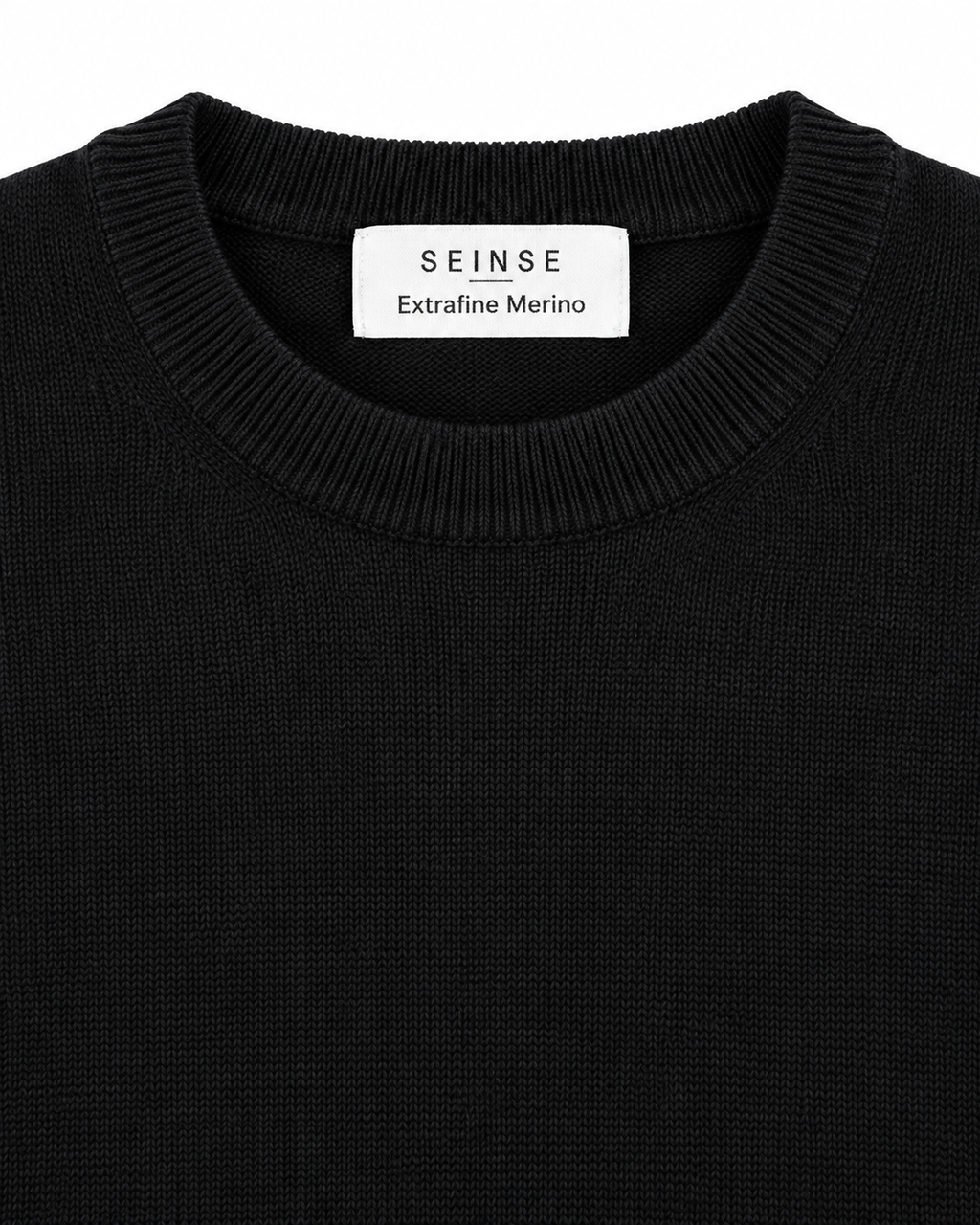 GIROCOLLO M/L NERO - SEINSE