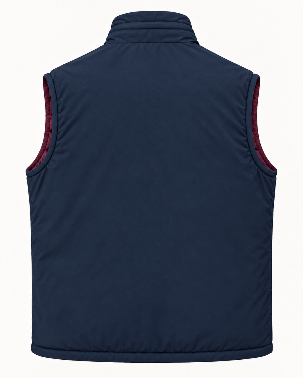 GILET NYLON REVERSIBILE BLU - VALERIO VALENTINO
