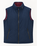 GILET NYLON REVERSIBILE BLU - VALERIO VALENTINO