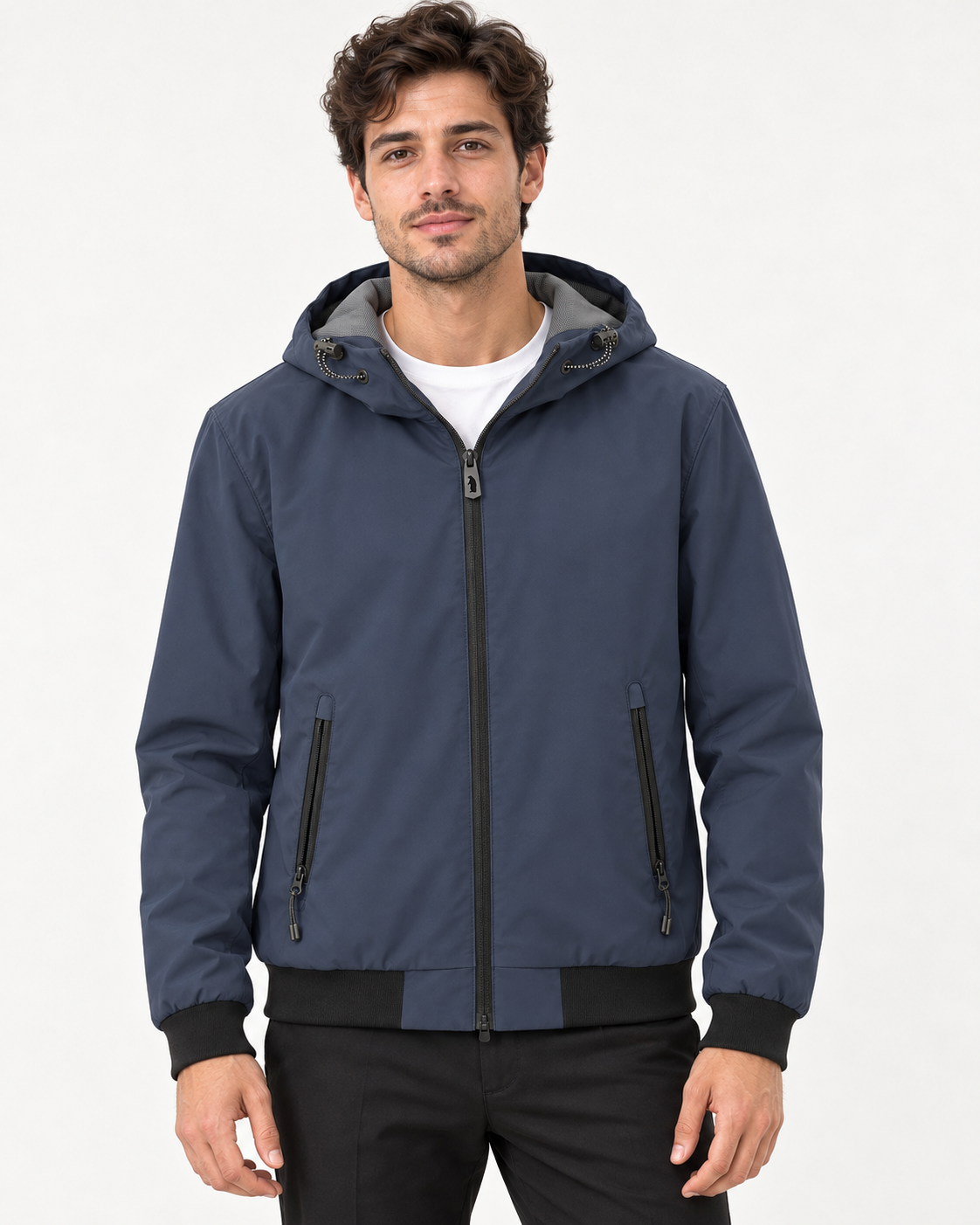 BILLY GIUBB NYLON CAPPUCCIO BLU - DOPPIAVVI