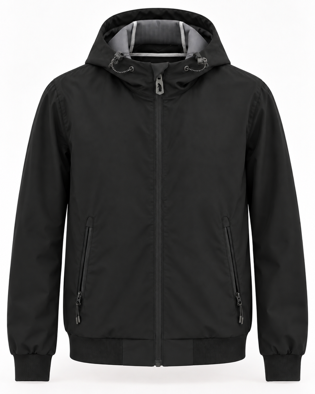 BILLY GIUBB NYLON CAPPUCCIO NERO - DOPPIAVVI