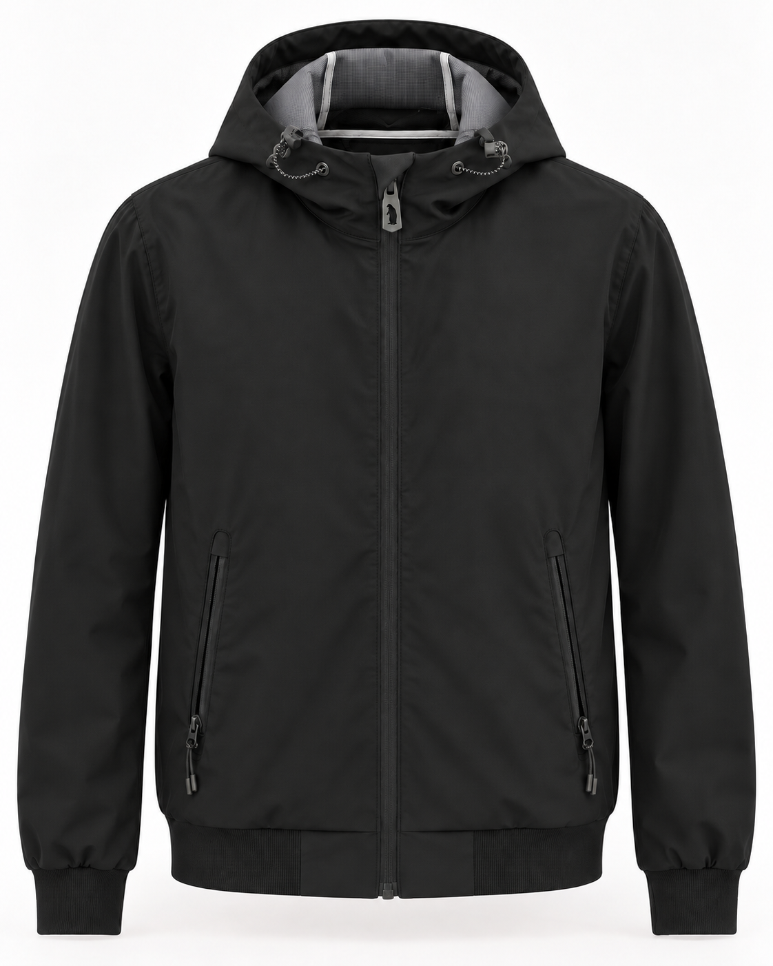BILLY GIUBB NYLON CAPPUCCIO NERO - DOPPIAVVI