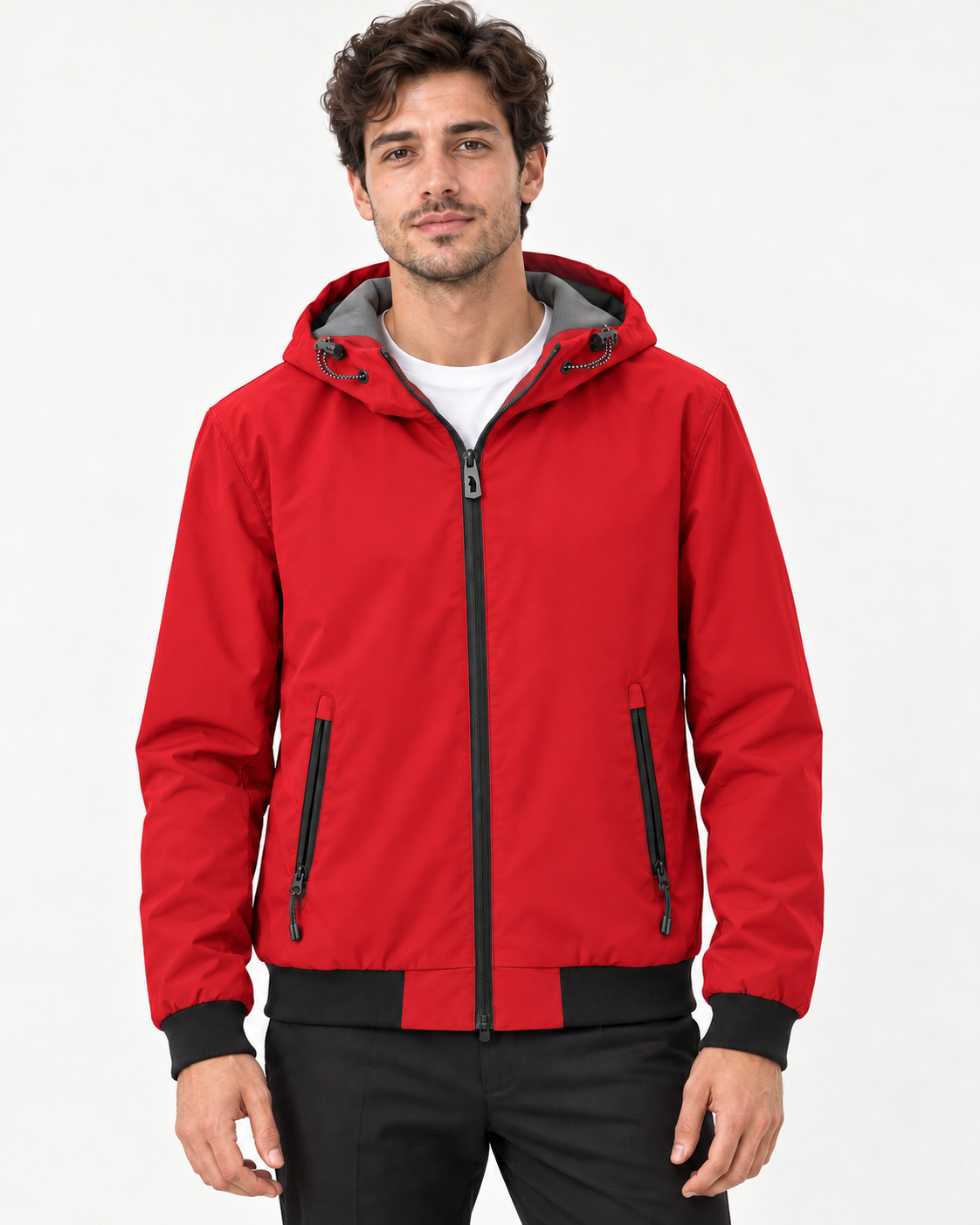 BILLY GIUBB NYLON CAPPUCCIO ROSSO - DOPPIAVVI