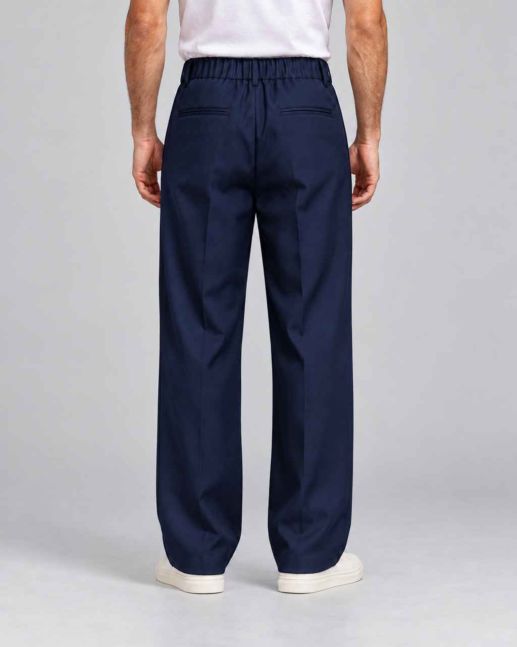 PANTALONE BAGGY TENNESSE BLU - VALERIO VALENTINO