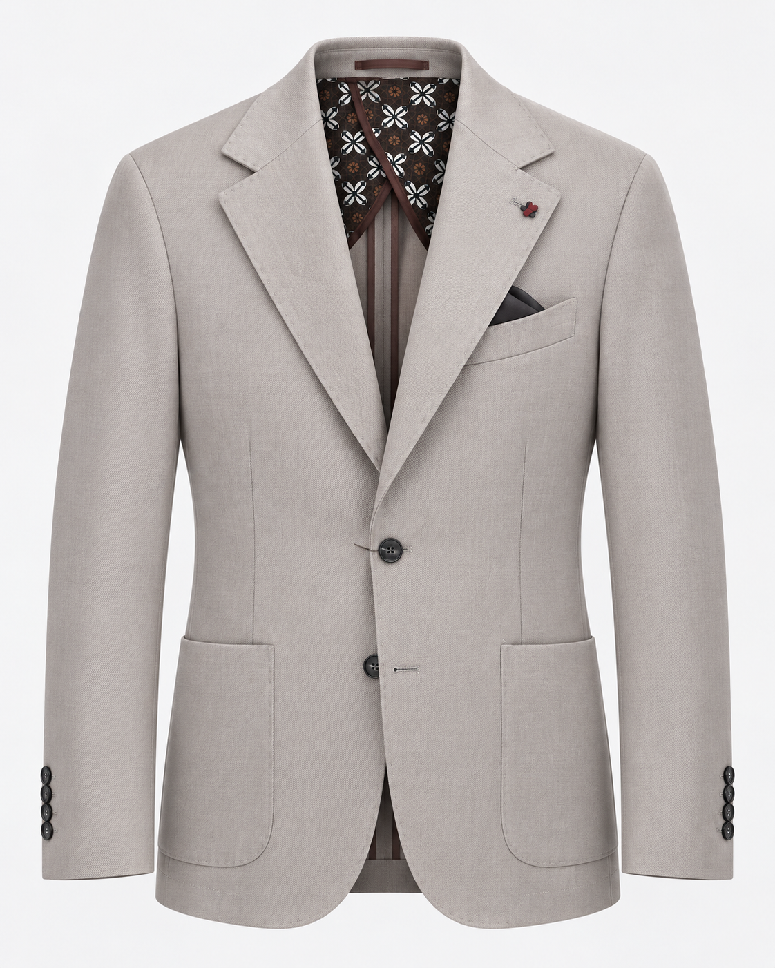 GIACCA SFODERATA TENNESSE GRIGIO - VALERIO VALENTINO
