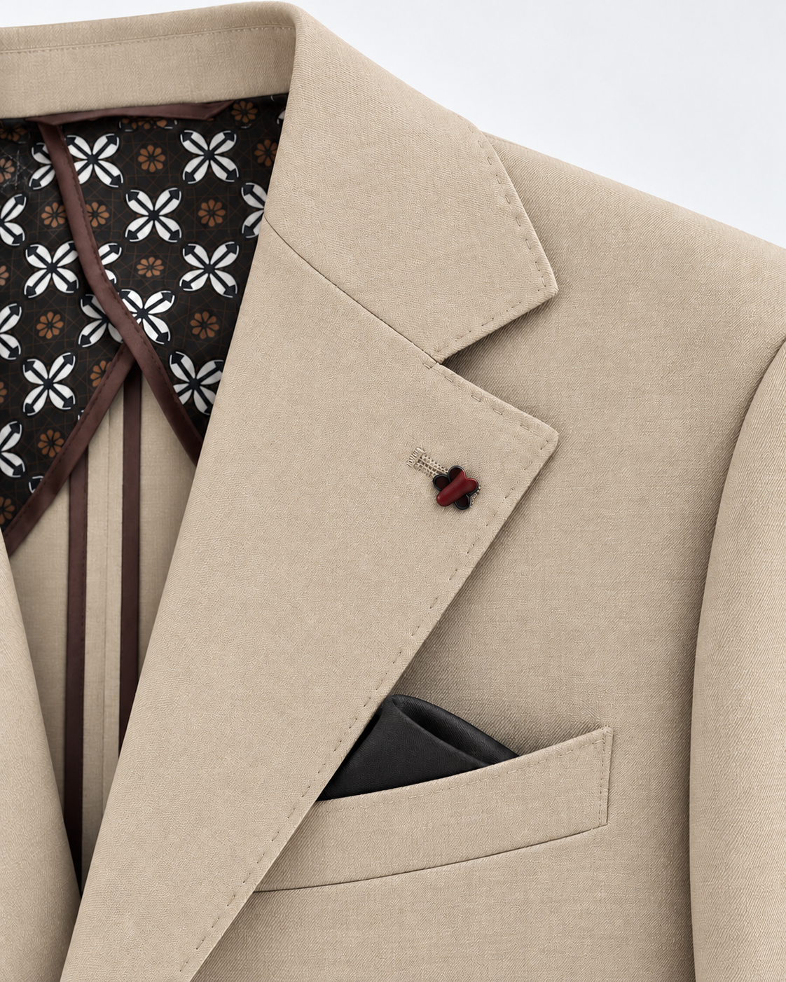 GIACCA SFODERATA TENNESSE BEIGE - VALERIO VALENTINO