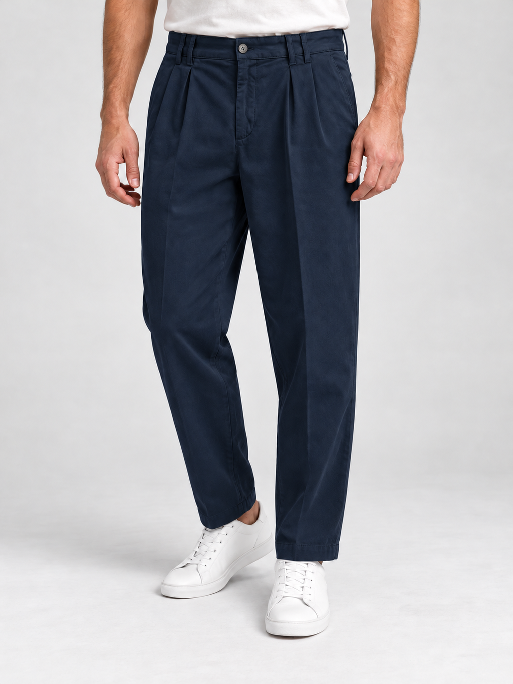 PANTALONE MONTPELLIER D. PANCE BLU - VALERIO VALENTINO