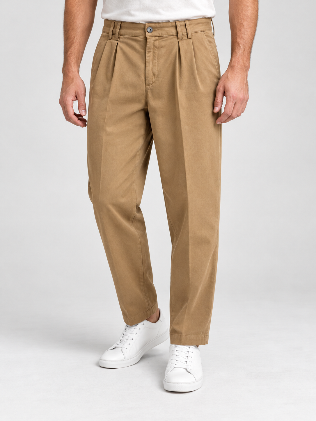 PANTALONE MONTPELLIER D. PANCE CAMEL - VALERIO VALENTINO