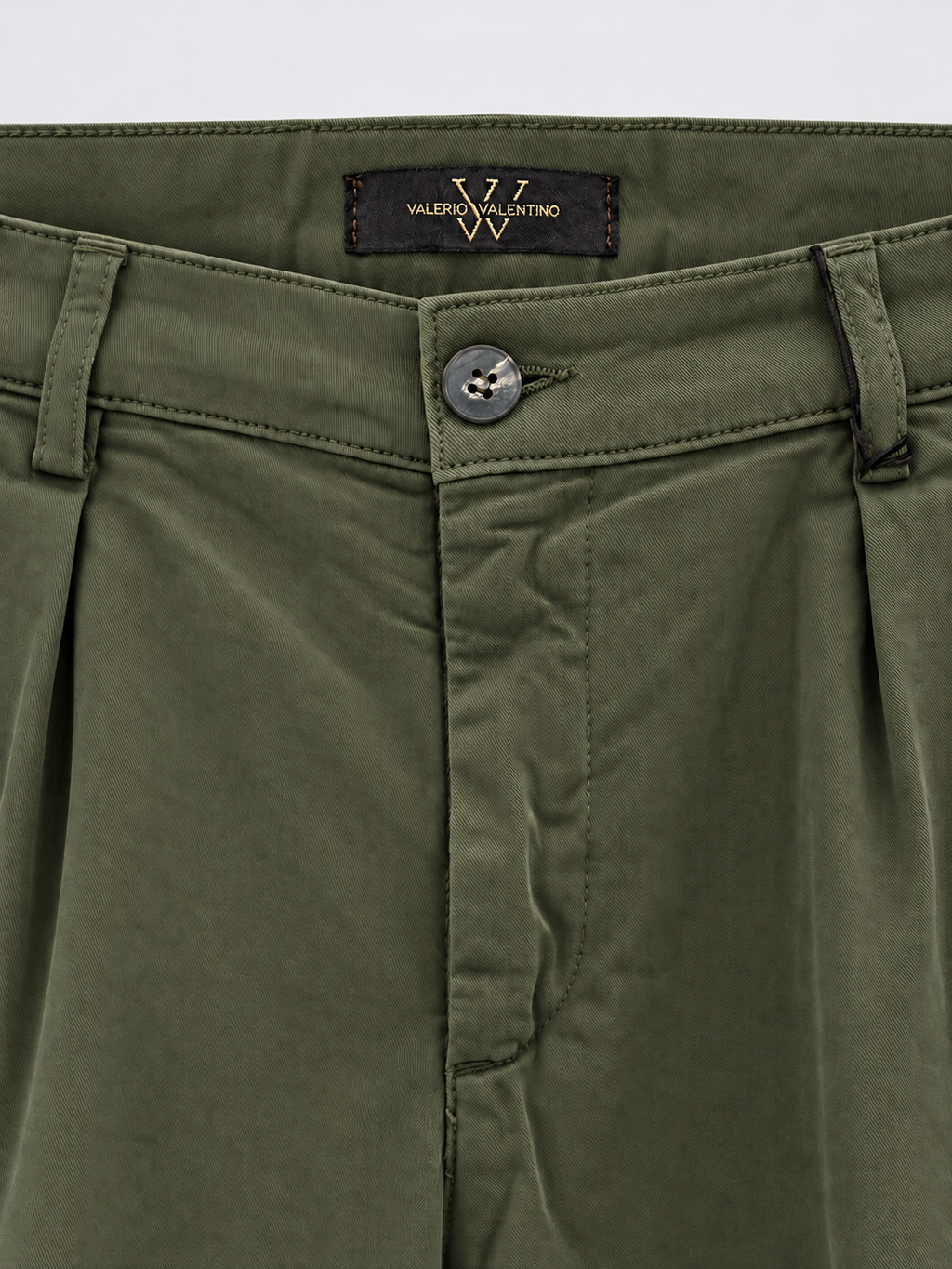 PANTALONE MONTPELLIER D. PANCE VERDE M - VALERIO VALENTINO