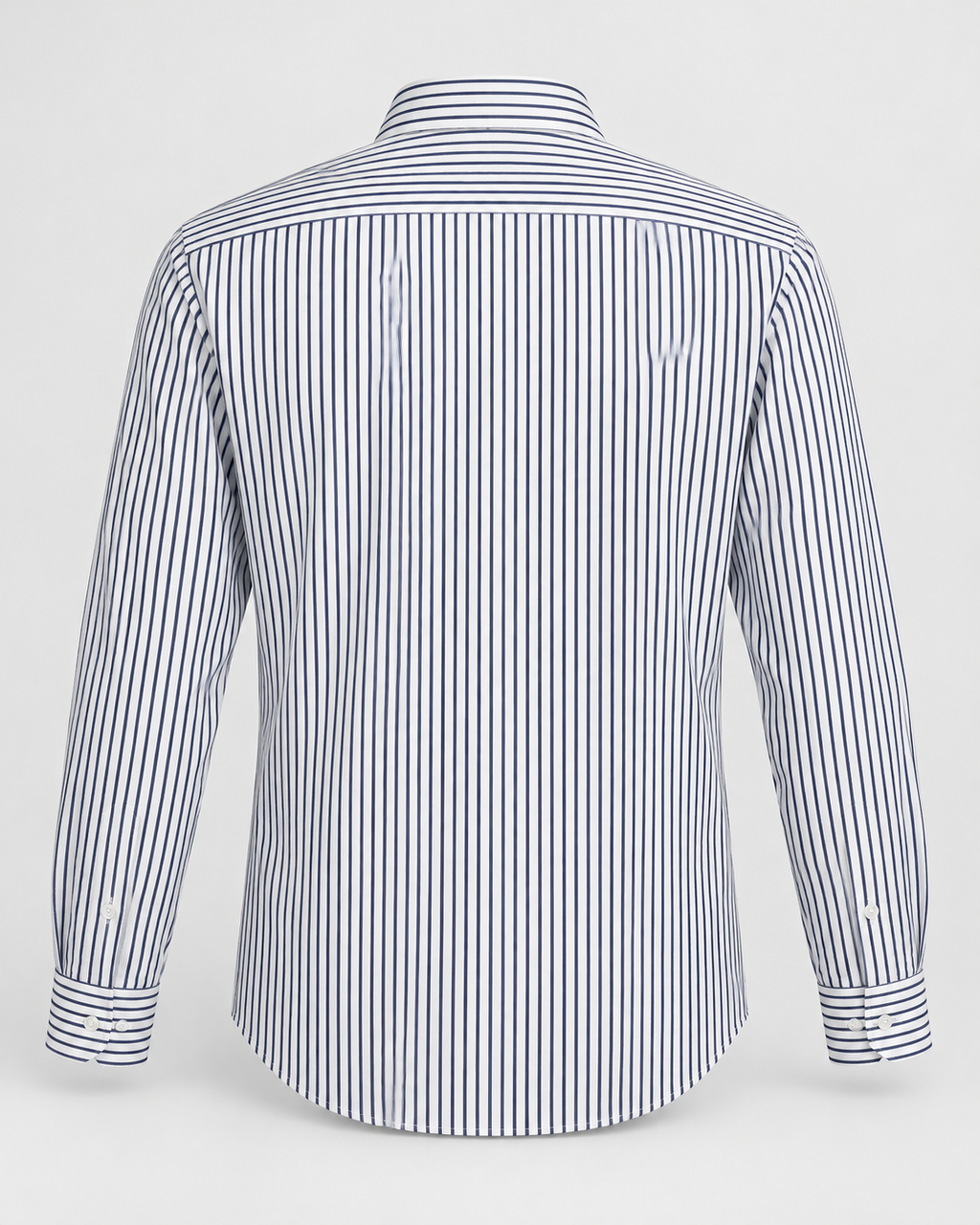 CAMICIA SLIM RIGATO BLU - MIGLIACCIO