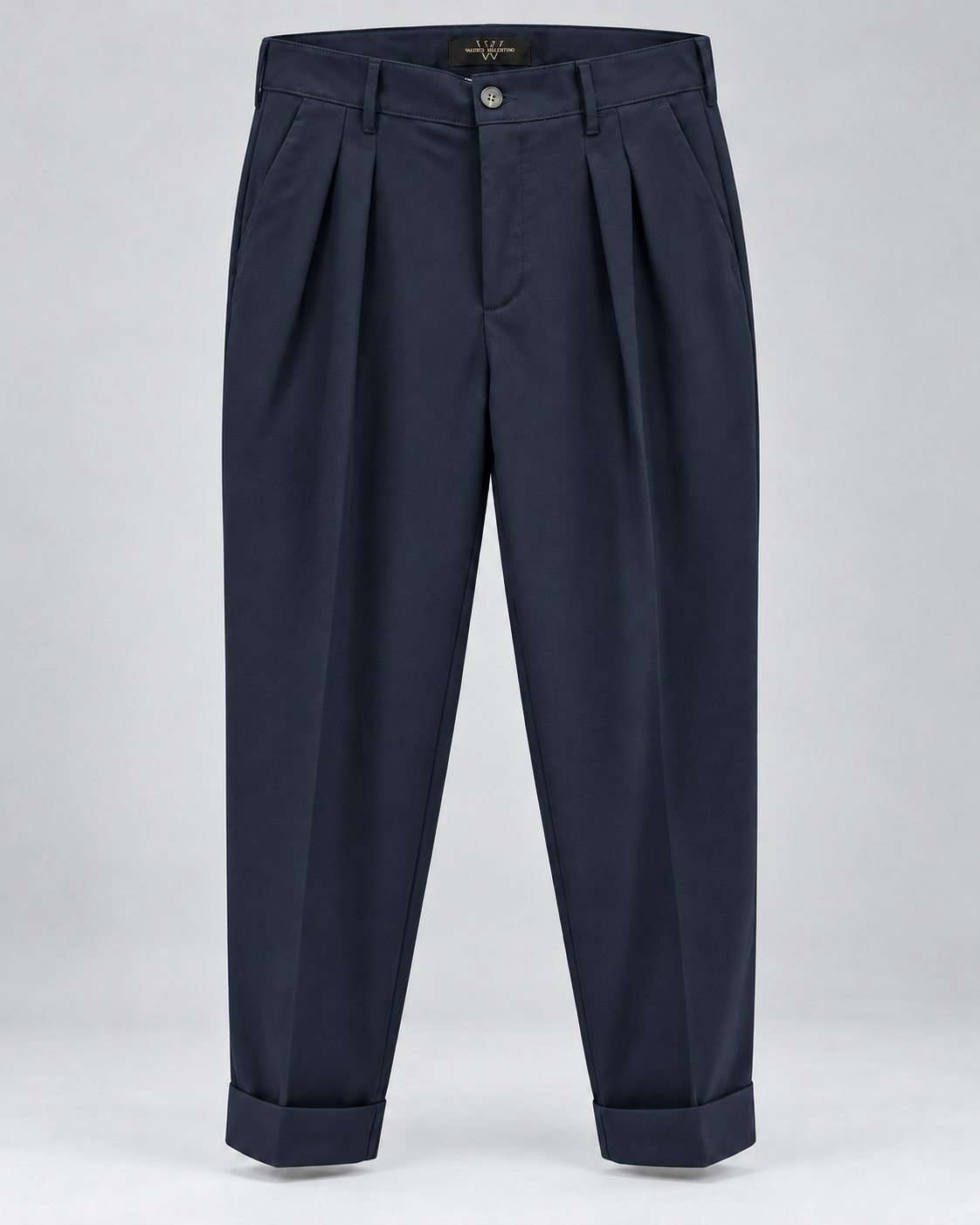 PANTALONE TASMANIA PANCE BLU - VALERIO VALENTINO