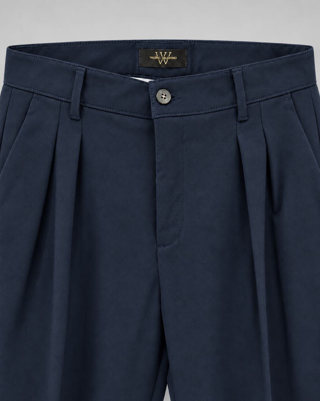 PANTALONE TASMANIA PANCE BLU - VALERIO VALENTINO
