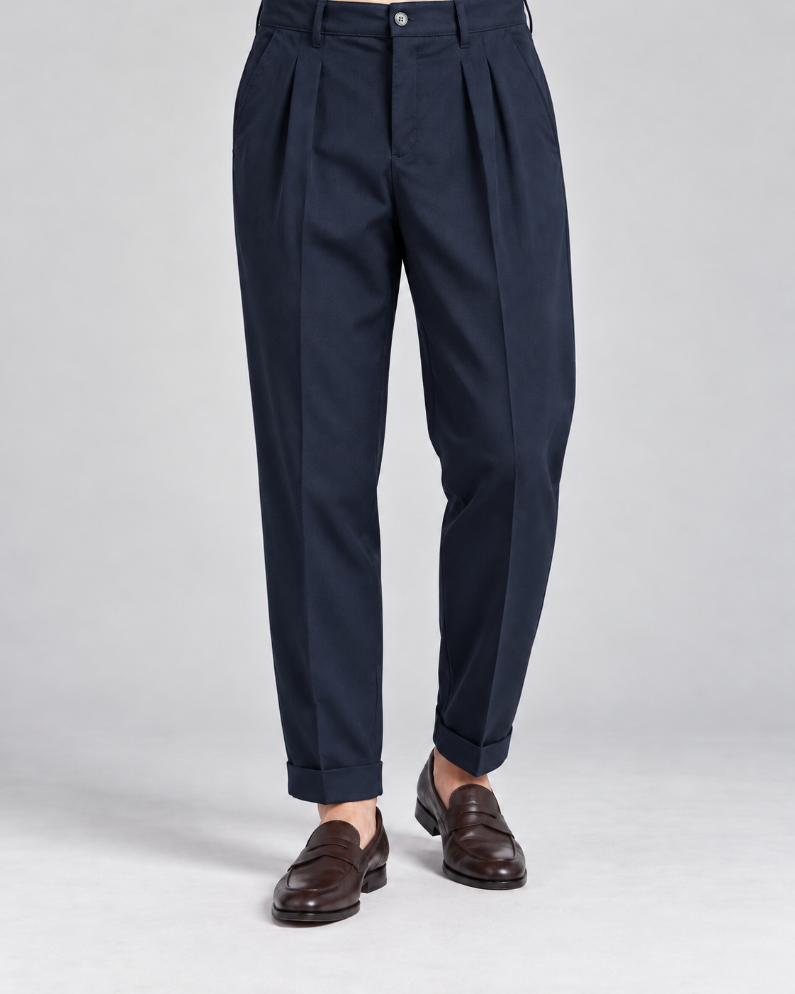 PANTALONE TASMANIA PANCE BLU - VALERIO VALENTINO