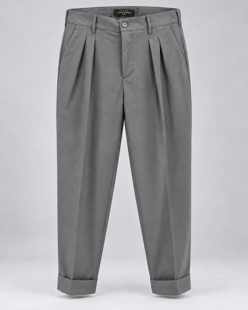 PANTALONE TASMANIA PANCE GRIGIO - VALERIO VALENTINO