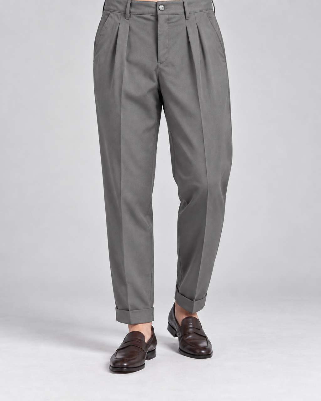 PANTALONE TASMANIA PANCE GRIGIO - VALERIO VALENTINO