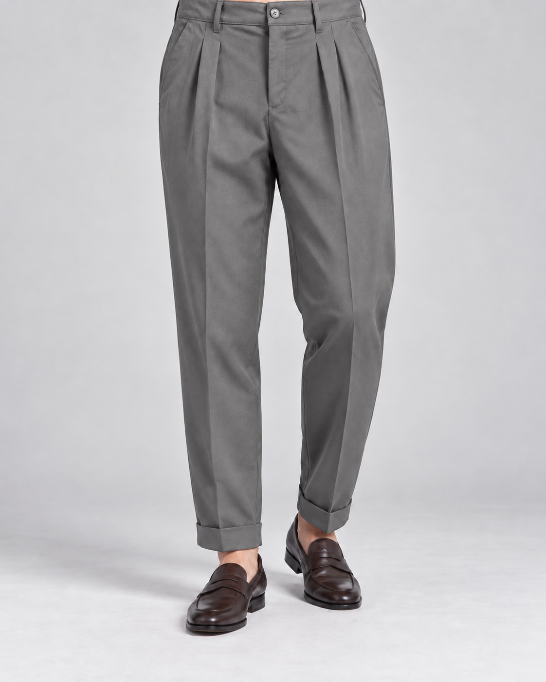 PANTALONE TASMANIA PANCE GRIGIO - VALERIO VALENTINO