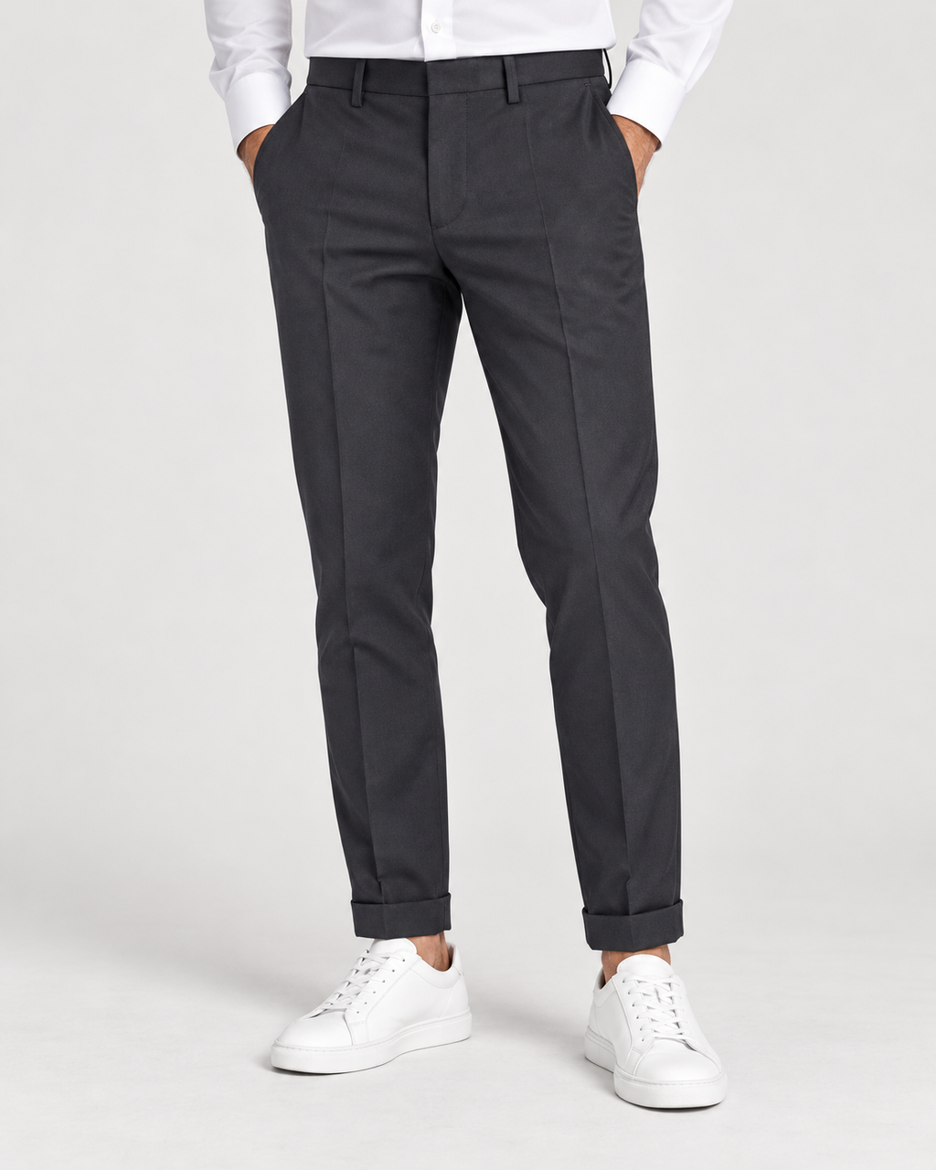 CHINO TENNESSE SLIM GRIGIO SC - DOPPIAVVI