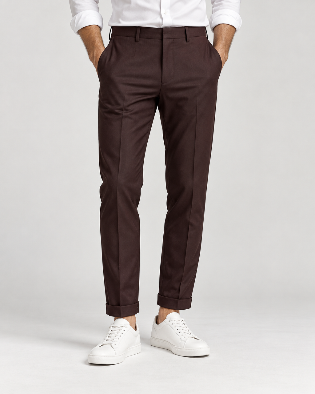CHINO TENNESSE SLIM MORO - DOPPIAVVI