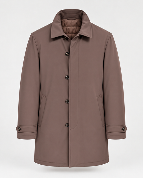 CAPPOTTO NYLON MORO - VALERIO VALENTINO