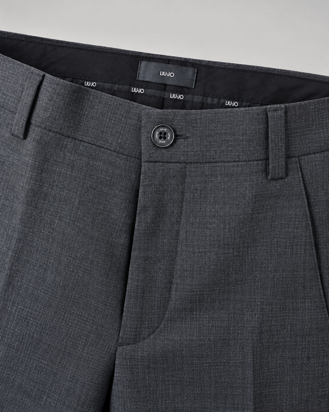 PANTALONE PANTWOOL GREY MEL - LIU-JO