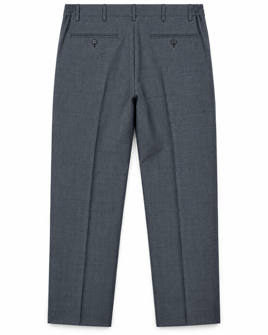 PANTALONE LANA TAM GRIGIO - BENABRE'
