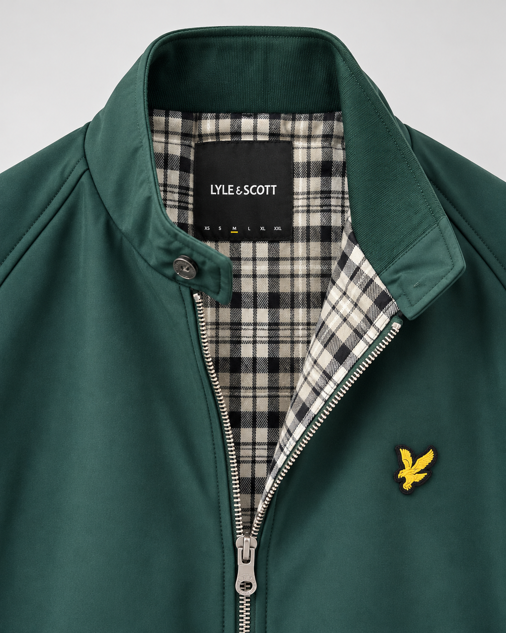 GIUBBINO HARRINGTON DARK GREEN - LYLE SCOTT