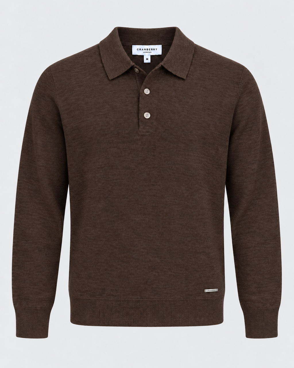 POLO ML VISCOSA MORO - GRANBERRY