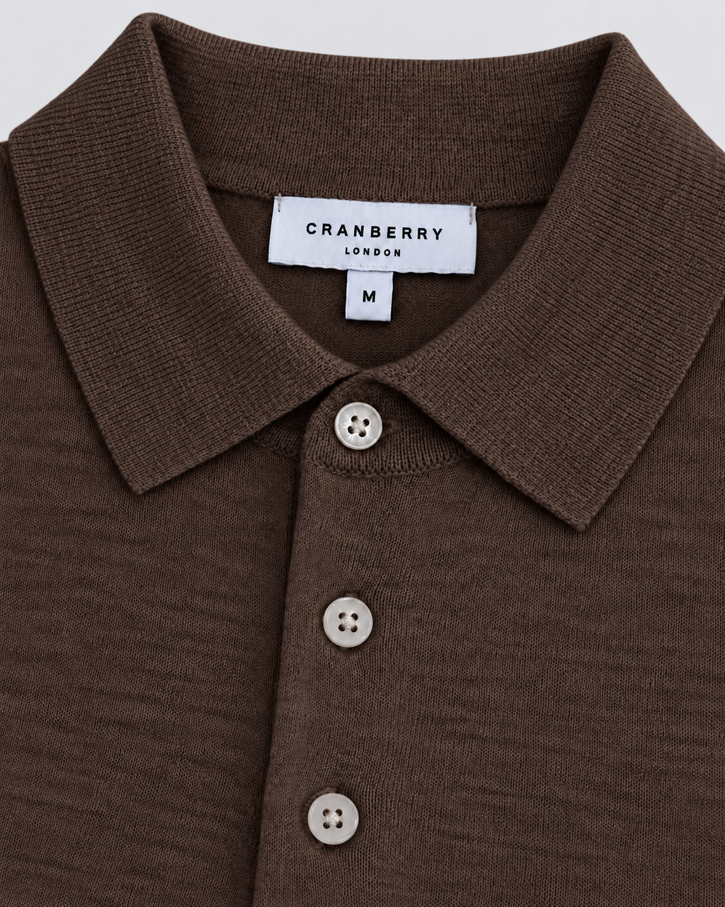 POLO ML VISCOSA MORO - GRANBERRY