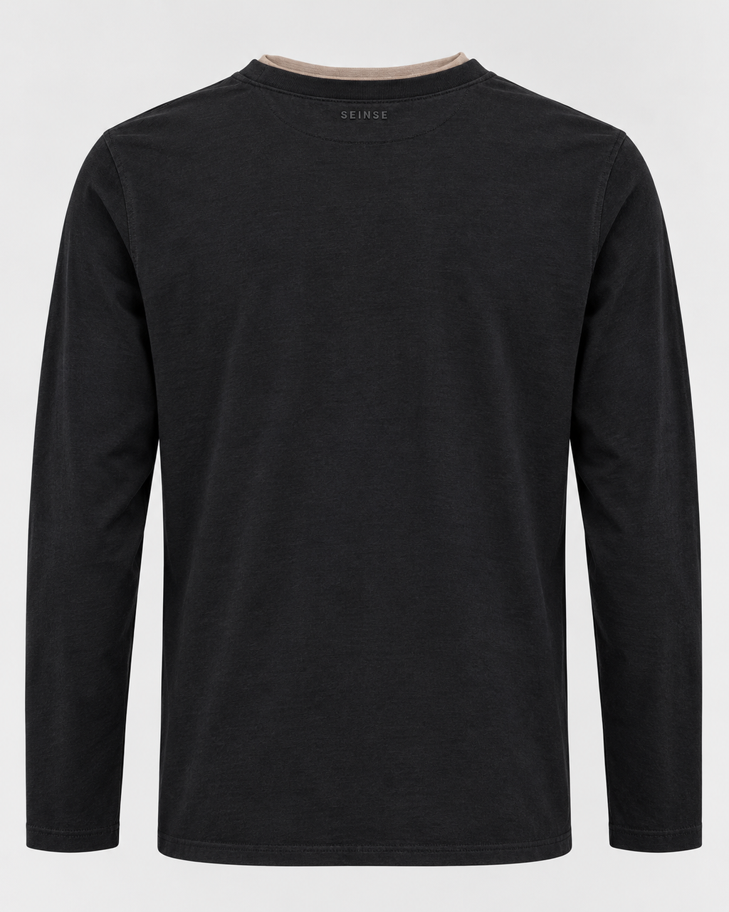 T-SHIRT M/L NERO/FANGO - SEINSE