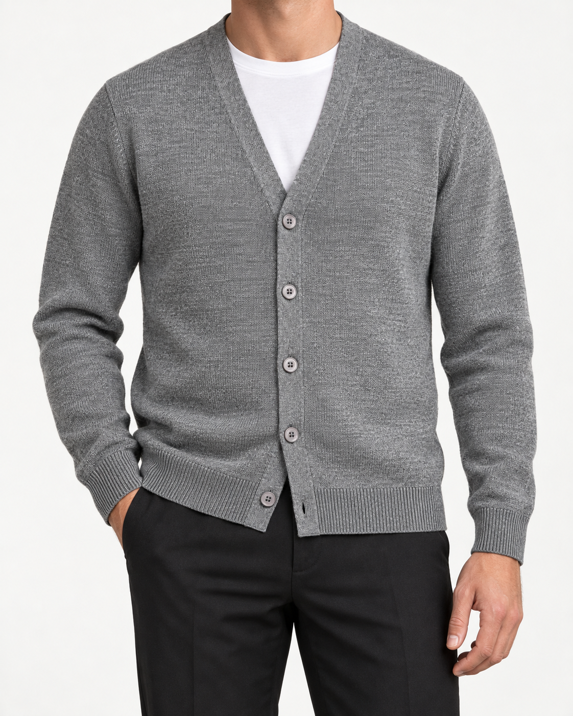 CARDIGAN GRIGIO - SEINSE