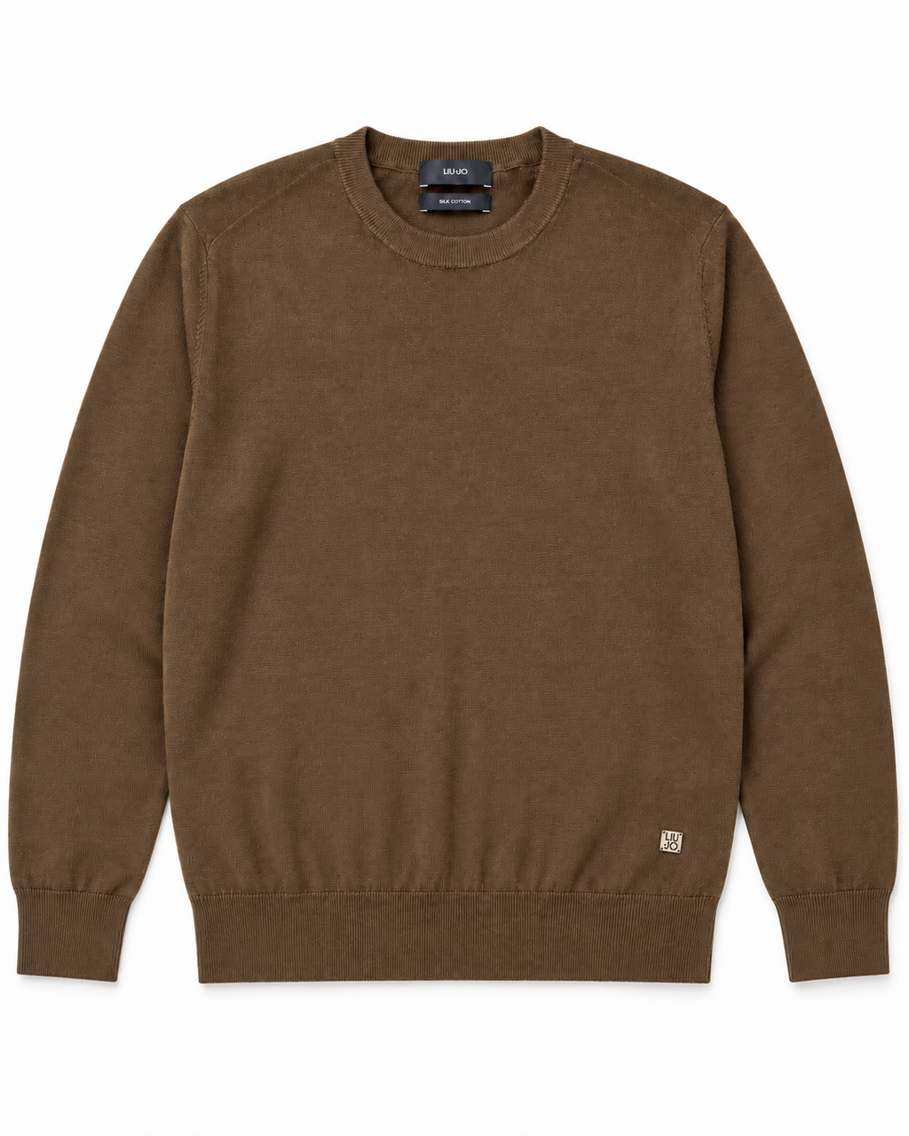 MAGLIA GC SETA TABACCO - LIU-JO