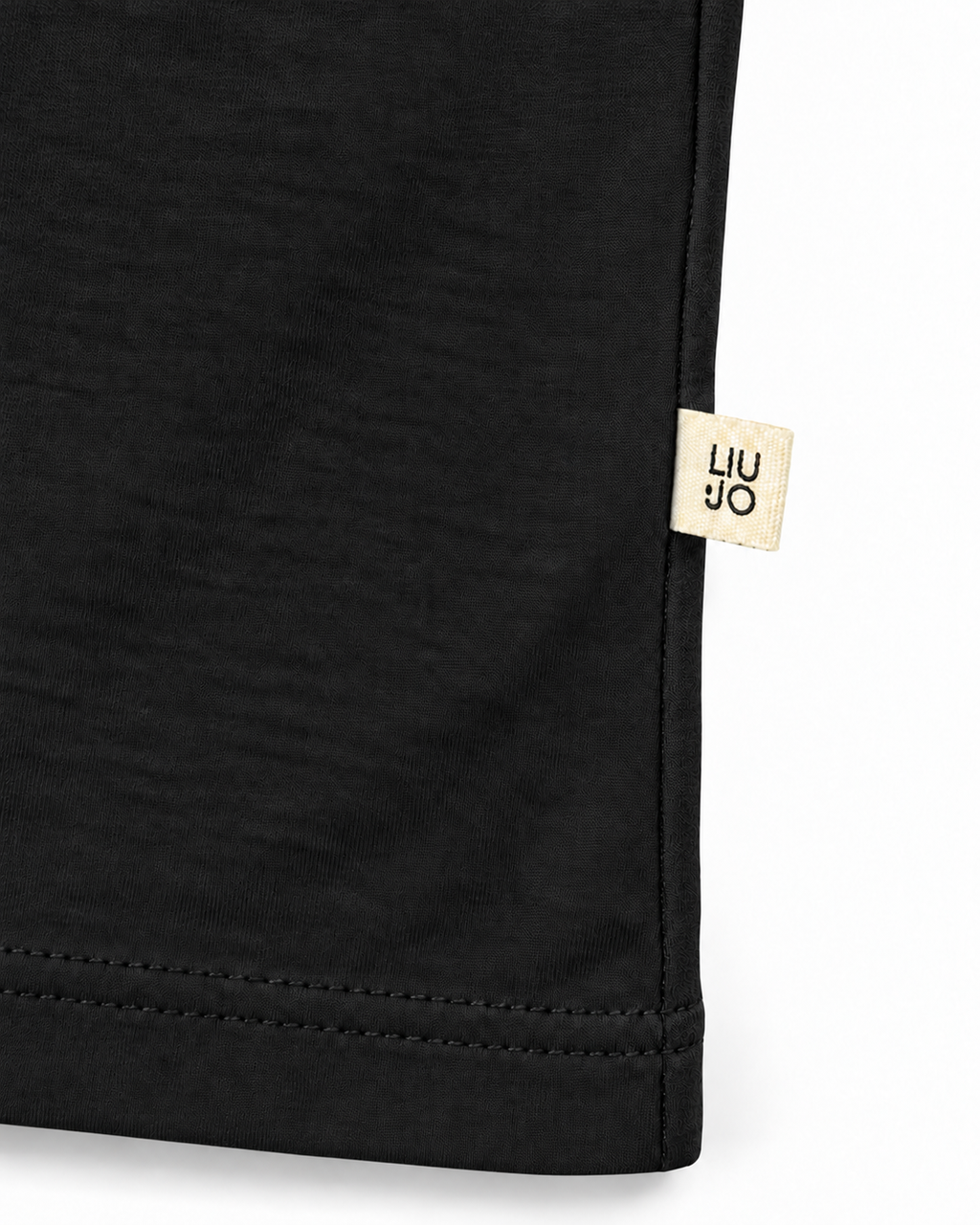 T SHIRT MERCER TEE BLACK - LIU-JO