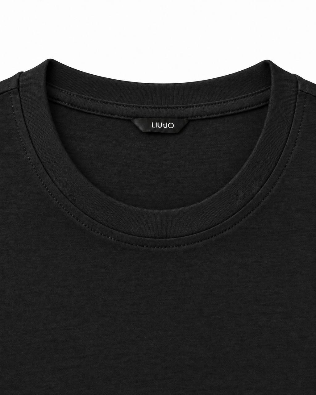 T SHIRT MERCER TEE BLACK - LIU-JO