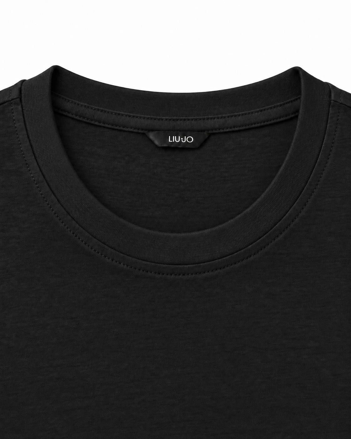 T SHIRT MERCER TEE BLACK - LIU-JO