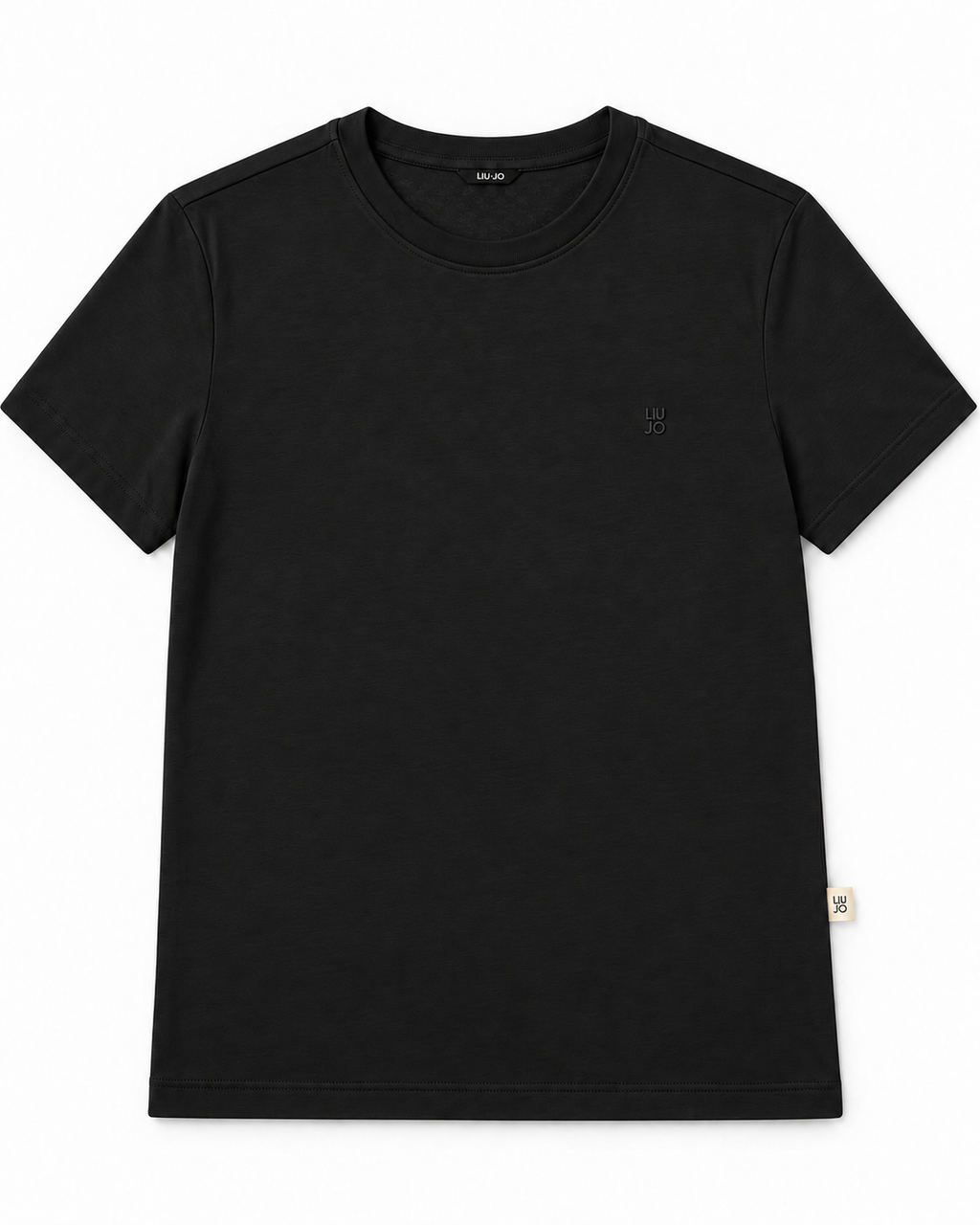T SHIRT MERCER TEE BLACK - LIU-JO