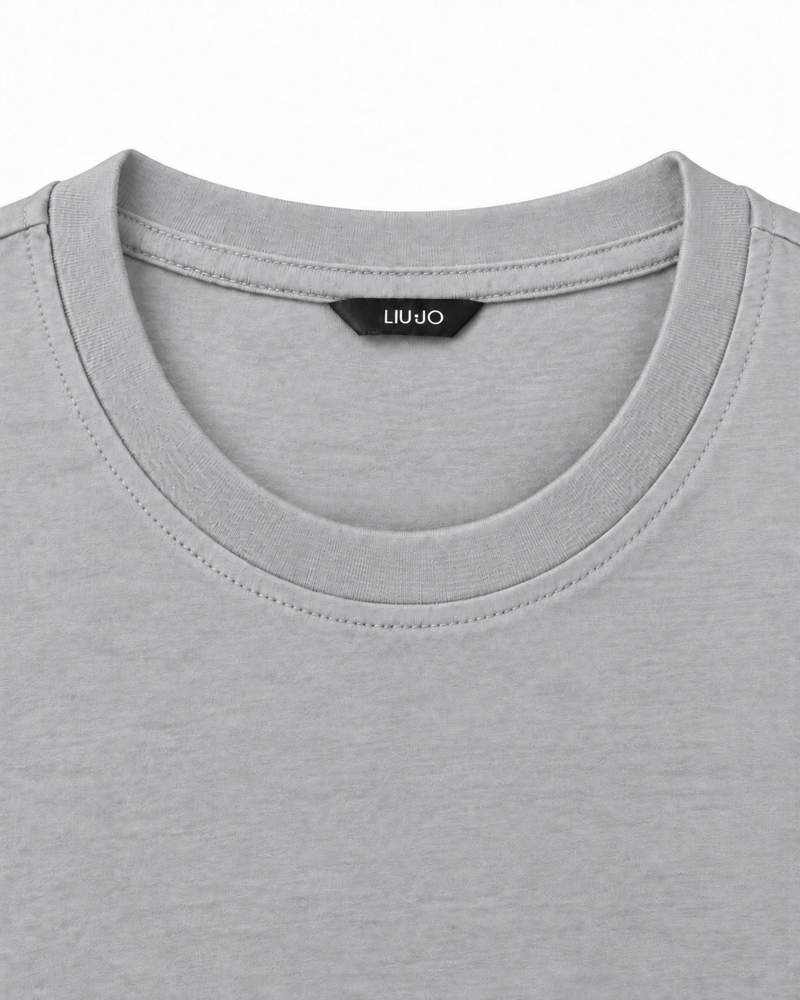 T-SHIRT MERCER TEE QUIET GREY - LIU-JO