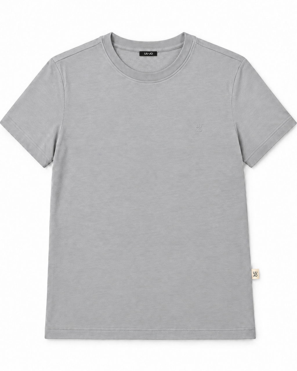 T-SHIRT MERCER TEE QUIET GREY - LIU-JO