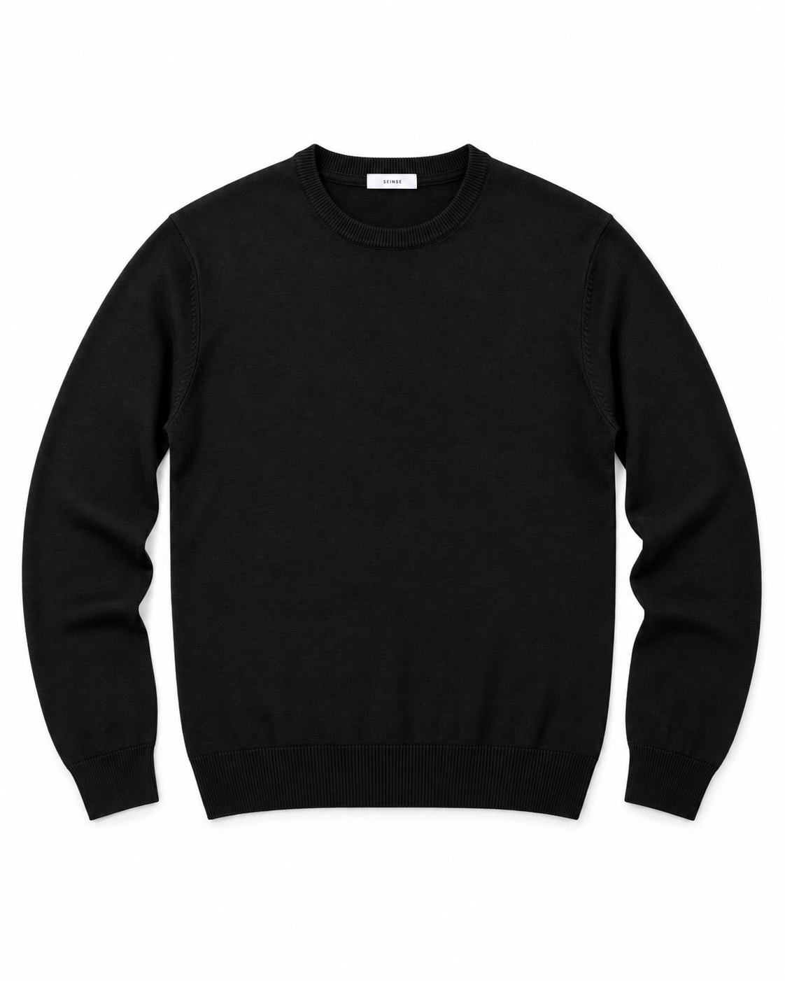 GIROCOLLO M/L NERO - SEINSE