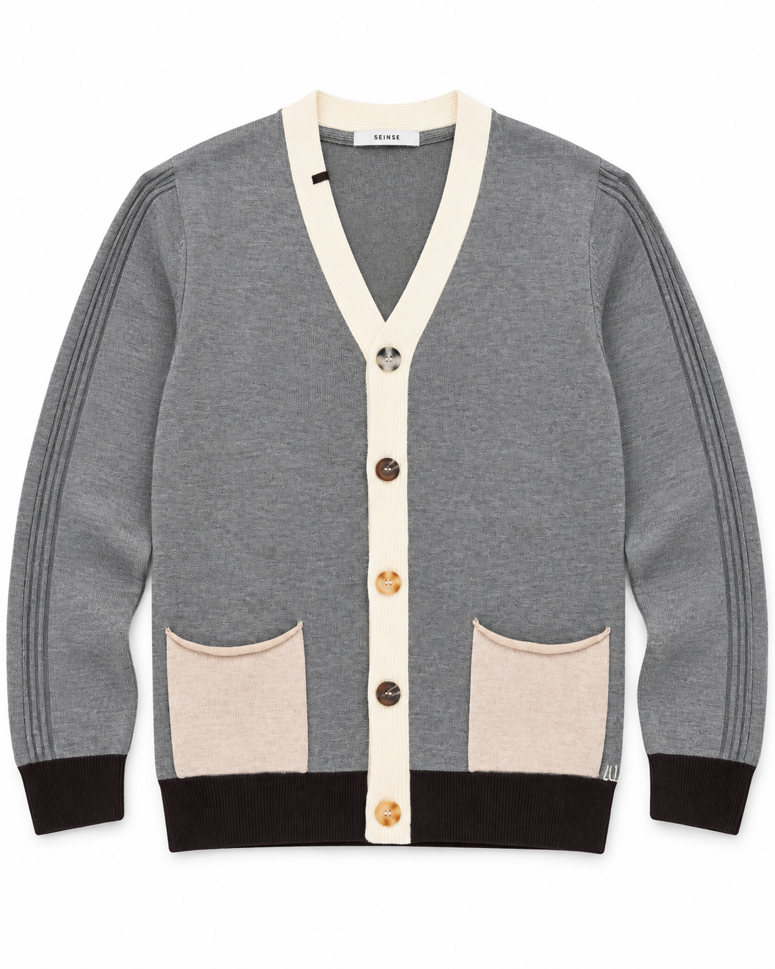 CARDIGAN GRIGIO - SEINSE