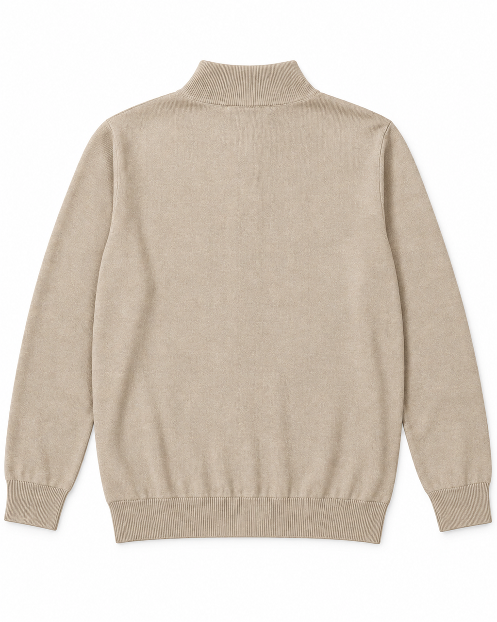 LUPETTO F/ZIP BEIGE - SEINSE