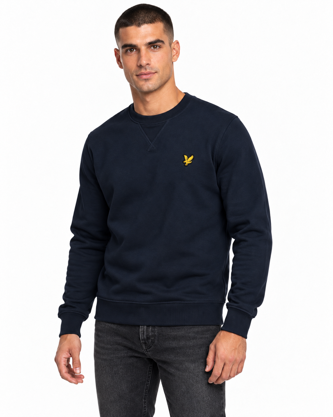 MAGLIA GK BRUSHBACK DARK NAVY - LYLE SCOTT