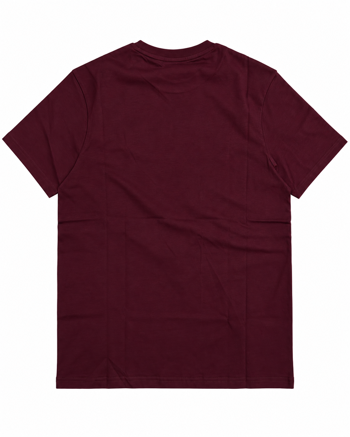 T SHIRT MM OALIN LOGO BURGUNDY - LYLE SCOTT