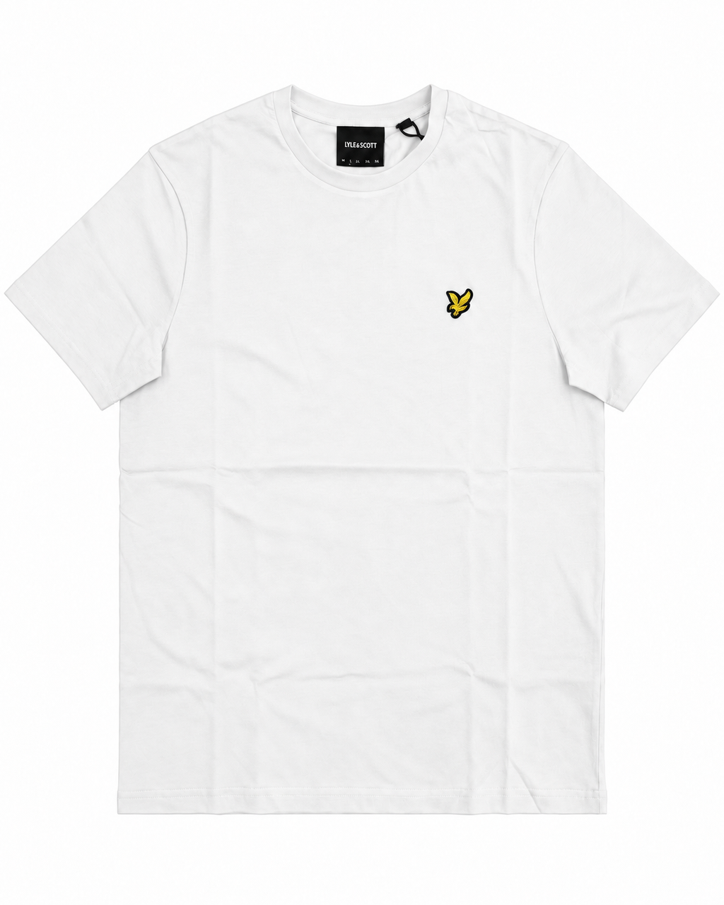 T SHIRT MM OALIN LOGO WHITE - LYLE SCOTT